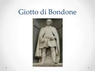 giotto di bondone