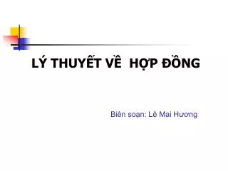 l thuy t v h p ng