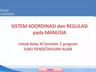 PPT - SISTEM KOORDINASI PowerPoint Presentation, Free Download - ID:1991498