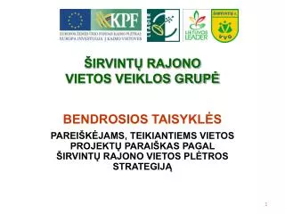 irvint rajono vietos veiklos grup