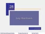 Long-Run Growth - slide 1