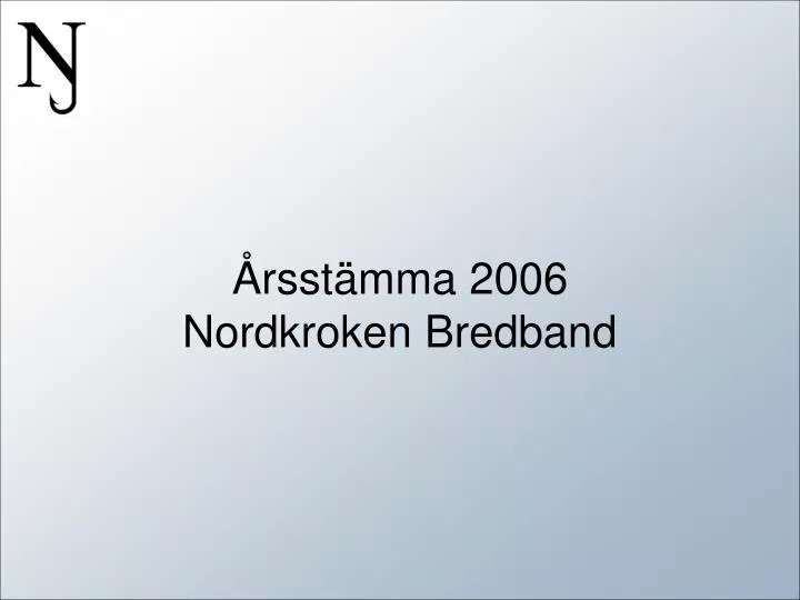 rsst mma 2006 nordkroken bredband