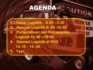 agenda