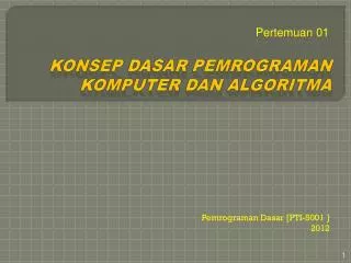 PPT - Konsep Dasar Jaringan Komputer PowerPoint Presentation, Free ...