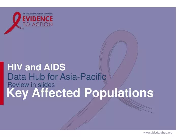 key affected populations