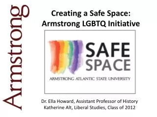 Creating a Safe Space: Armstrong LGBTQ Initiative