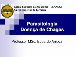parasitologia doen a de chagas