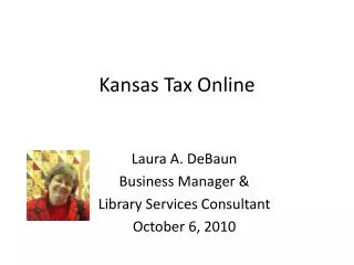 Kansas Tax Online