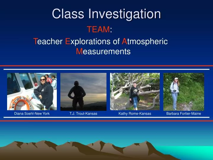 class investigation