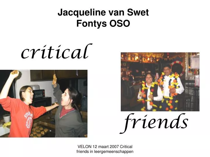 jacqueline van swet fontys oso