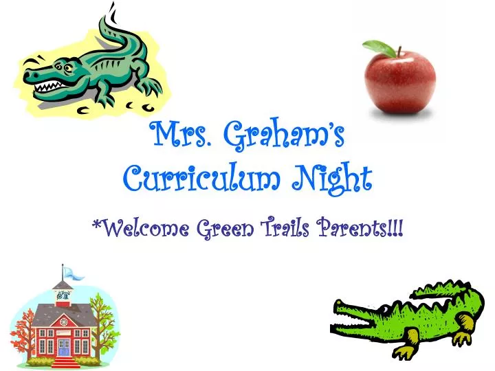 mrs graham s curriculum night