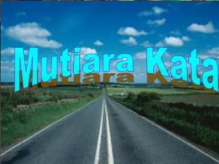 Mutiara Kata