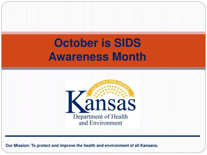october is sids awareness month