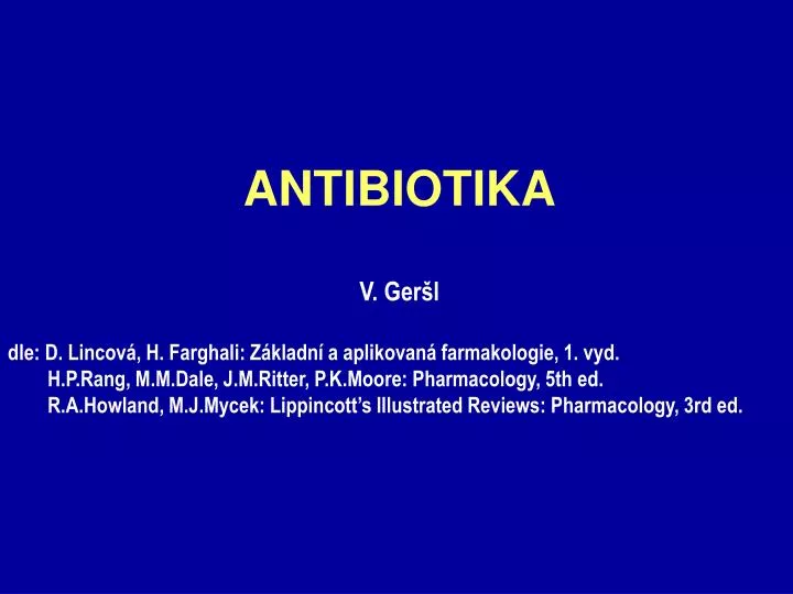 antibiotika v ger l