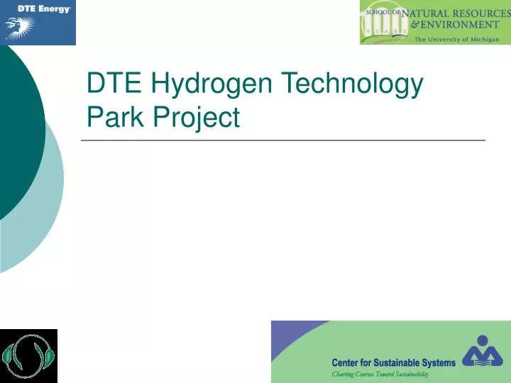 dte hydrogen technology park project