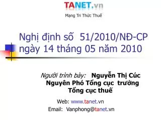 ngh nh s 51 2010 n cp ng y 14 th ng 05 n m 2010