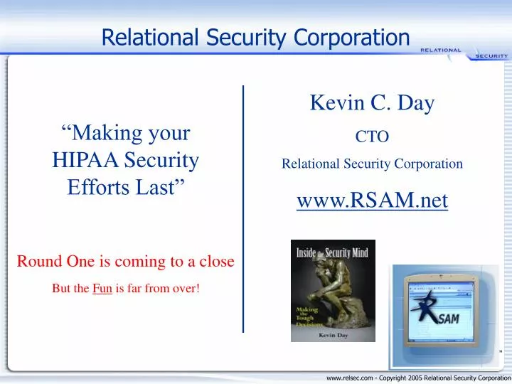 relational security corporation