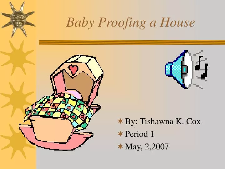 baby proofing a house