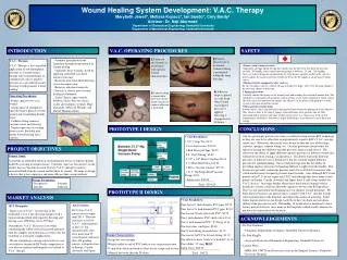 Wound Healing System Development: V.A.C. Therapy