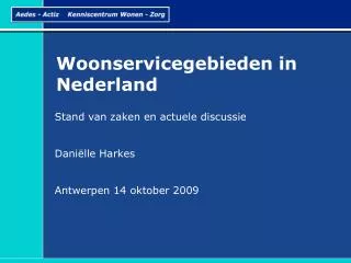 woonservicegebieden in nederland