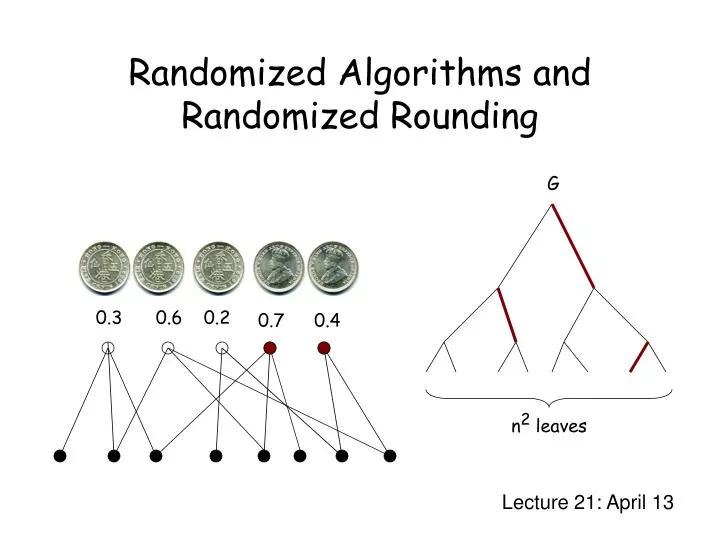 randomized algorithms and randomized rounding