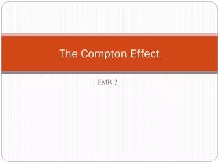 The Compton Effect