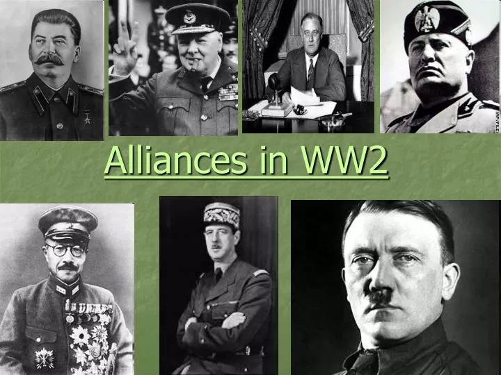 alliances in ww2