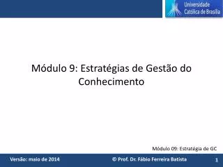 m dulo 9 estrat gias de gest o do conhecimento