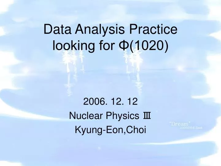 data analysis practice looking for 1020
