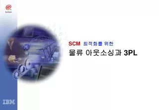 scm 3pl