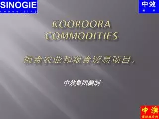 KOOROORA COMMODITIES ????????????