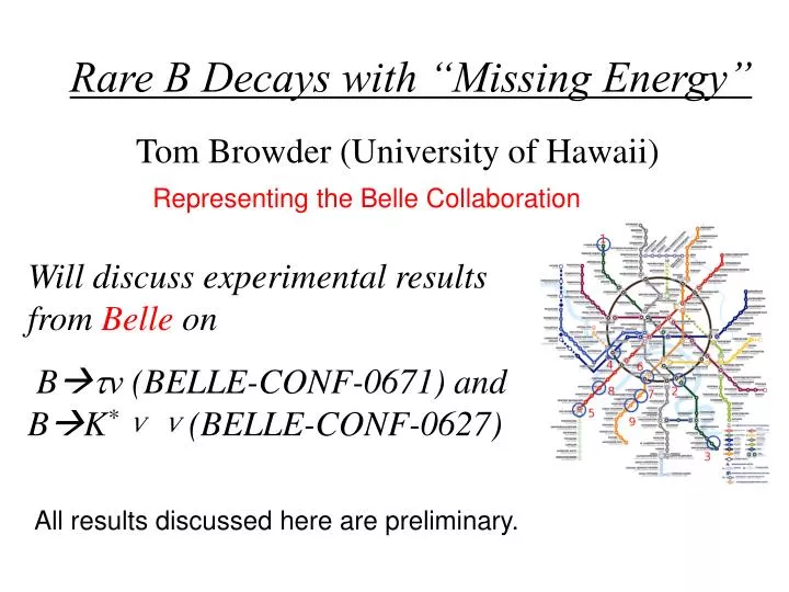 rare b decays with missing energy