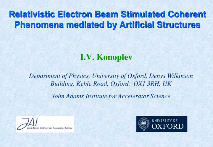 relativistic electron beam stimulated coherent phenomena mediated by artificial structures