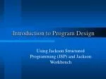 PPT - Chapter 1 INTRODUCTION TO STRUCTURED PROGRAM DESIGN IN COBOL ...