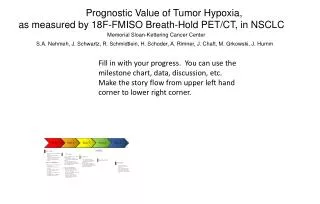 Prognostic Value of Tumor Hypoxia, as measured by 18F-FMISO Breath-Hold PET/CT, in NSCLC