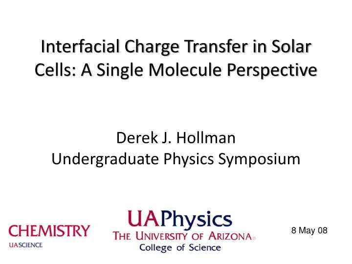 derek j hollman undergraduate physics symposium