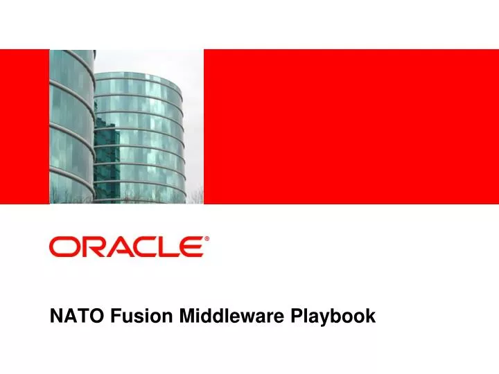 nato fusion middleware playbook