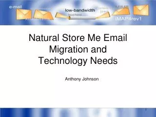 Natural Store Me Email Migration and Technology Needs