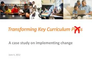Transforming Key Curriculum Press