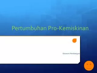 pertumbuhan pro kemiskinan