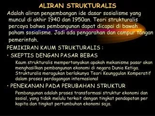 aliran strukturalis
