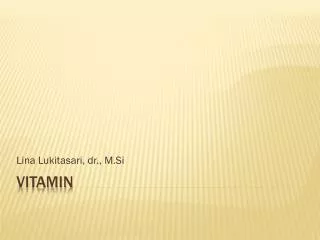 lina lukitasari dr m si