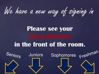 We have a new way of signing in