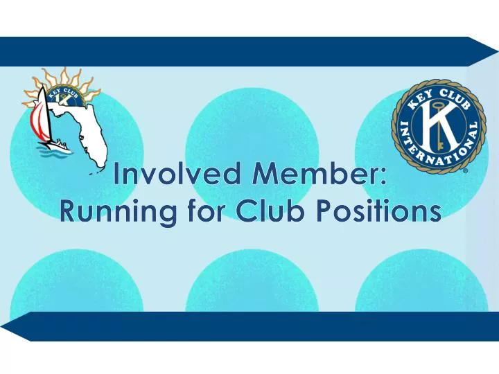 involved member running for club positions