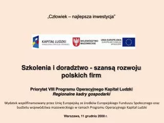 warszawa 11 grudnia 2008 r
