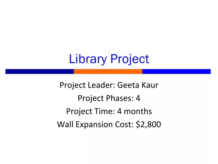library project
