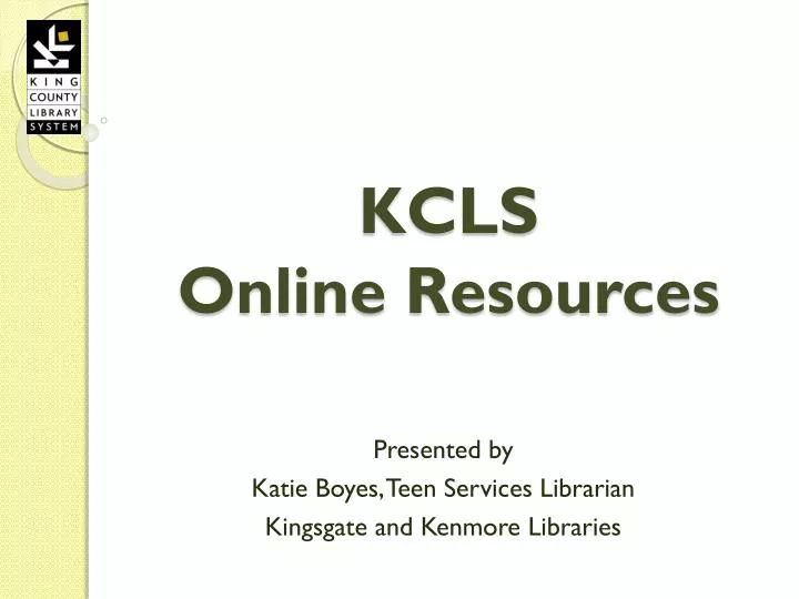 kcls online resources