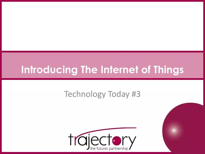 introducing the internet of things