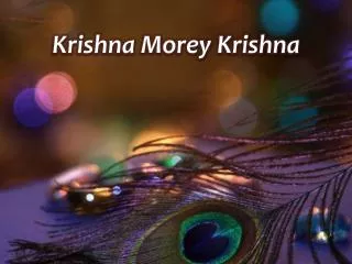 krishna morey krishna