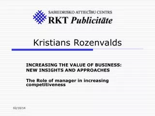 kristians rozenvalds